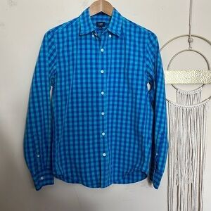 J.crew • plaid check button down shirt